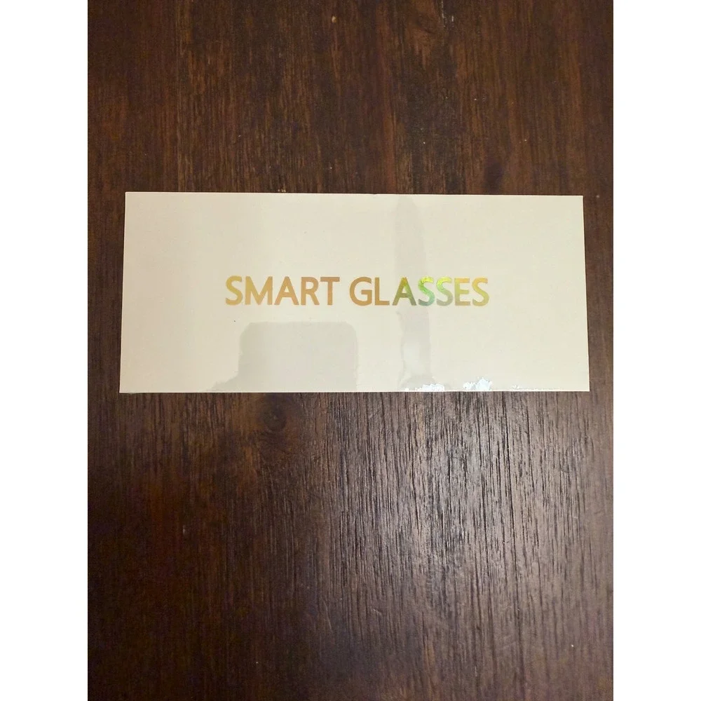 Smart Glasses Model W630 Photochromic Lenses Wearable Tech White Box New